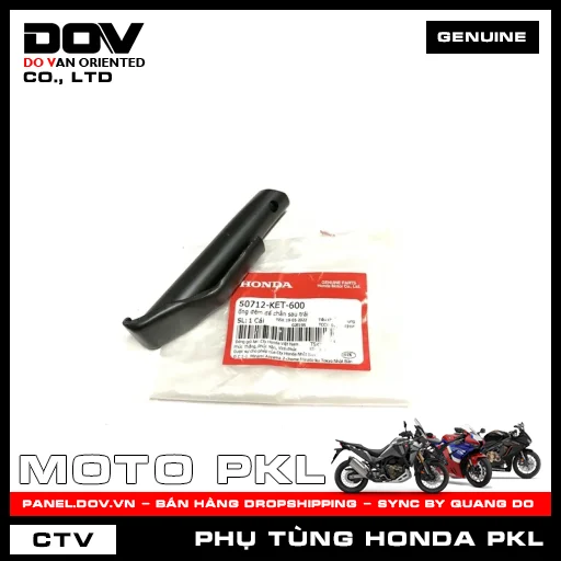 ỐNG ĐỆM ĐỂ CHÂN SAU TRÁI CB500X, NX500 — 50712KET600
