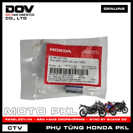 ỐNG ĐỆM GIẢM XÓC SAU TRÊN (phuộc) ADV350, SH 350 — 52486GA7003