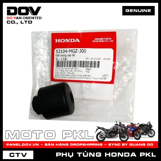 ĐỐI TRỌNG TAY LÁI CB300R, CB650R, CBR500R, CBR650R — 53104MGZJ00