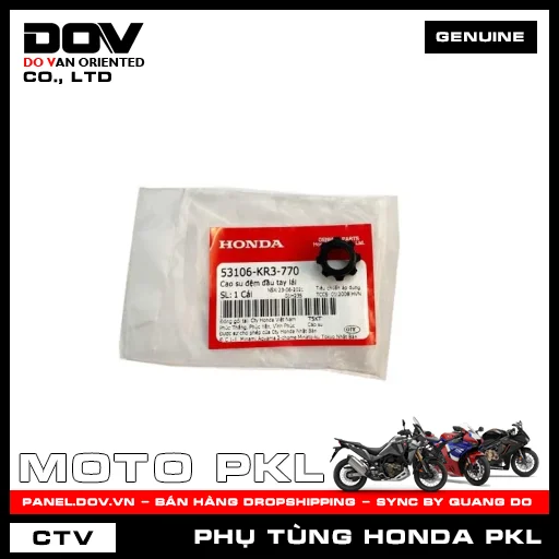 CAO SU ĐỆM ĐẦU TAY LÁI CB300R, CB500X, NX500 — 53106KR3770