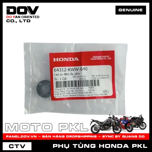 CAO SU ĐỆM ỐP YẾM CB650R, CBR650R, REBEL 300, REBEL 500 — 64312KWW640