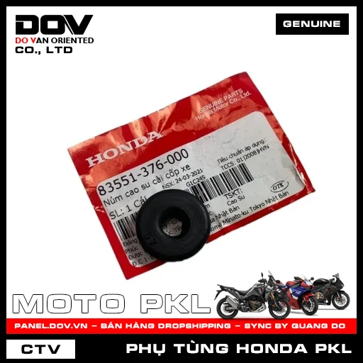 NÚM CAO SU CÀI CỐP XE CB300R, CB500F, CB500X, CBR500R, NX500, REBEL 1100, REBEL 300, REBEL 500 — 83551376000