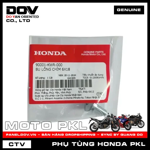 BU LÔNG CHÌM 6X18 GOLDWING — 90001KWR000