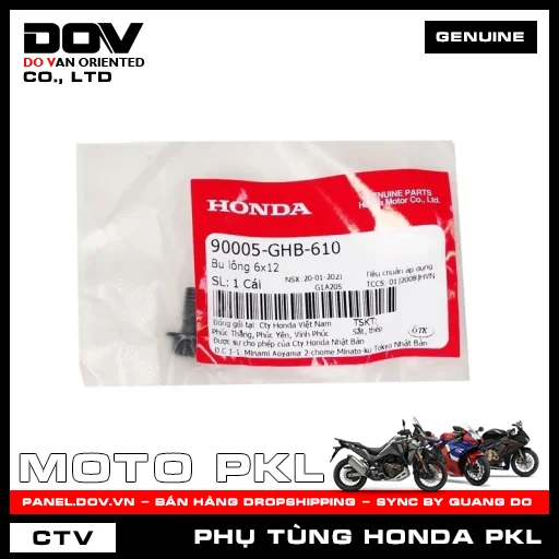 BU LÔNG 6X12 GOLDWING — 90005GHB610