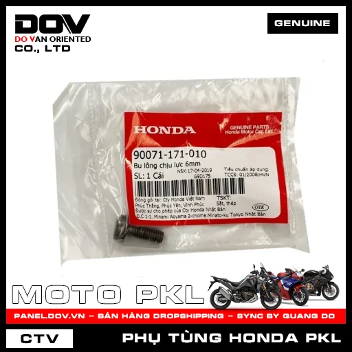 BU LÔNG CHỊU LỰC 6MM GOLDWING — 90071171010