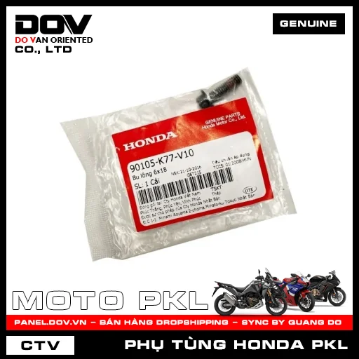 BU LÔNG 6X18 ADV350, SH 350 — 90105K77V10