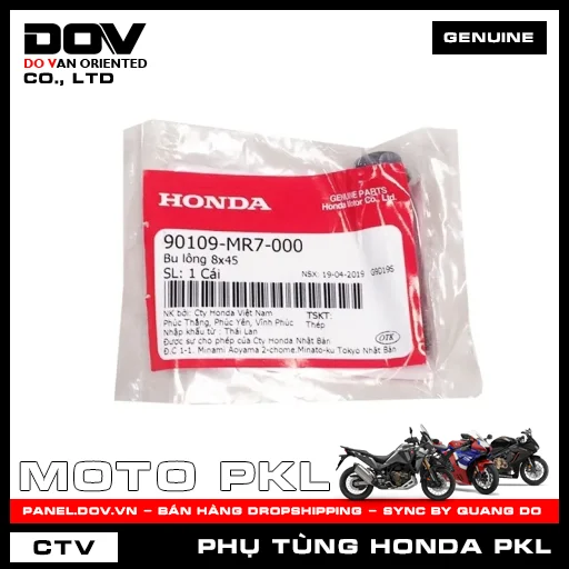 BU-LÔNG ĐẦU GỜ 8X45 ADV350, CB300R, CB500F, CB500X, CBR500R, SH 350 — 90109MR7000