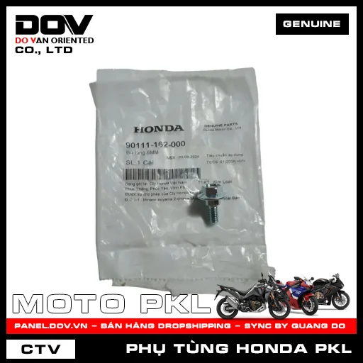 BU LÔNG 6MM ADV350, CB250 NIGHTHAWK, CB300R, CB350 H'NESS, CB500F, CB500X, CB650R, CBR500R, CBR650R, GOLDWING, NX500, SH 350 — 90111162000
