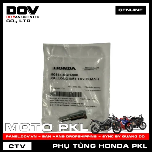 BU LÔNG BẮT TAY PHANH (tay thắng) CB300R — 90114KGH900