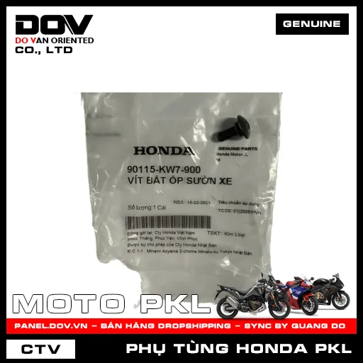 VÍT BẮT ỐP SƯỜN XE CBR500R — 90115KW7900
