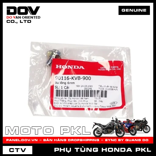 BU LÔNG 6MM CB300R — 90116KVB900