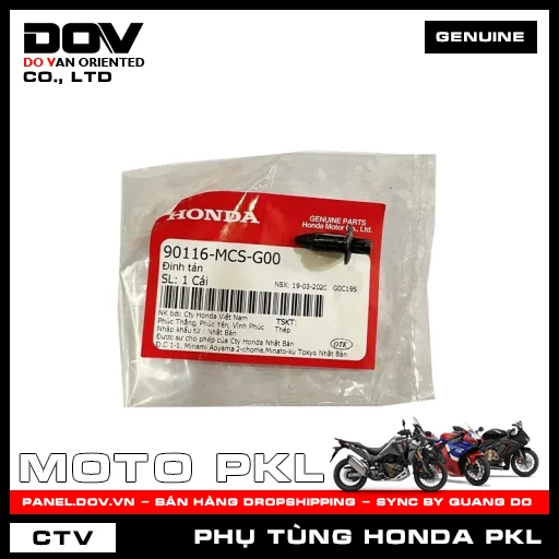 ĐINH TÁN CB500F, CB650R, CBR650R — 90116MCSG00