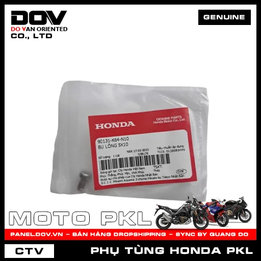 BU LÔNG 5X10 ADV350, CB300R, SH 350 — 90131K64N10