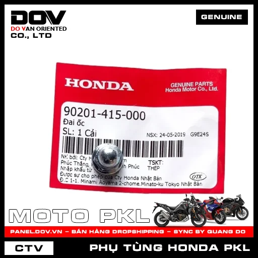 ĐAI ỐC CB250 NIGHTHAWK, CB350 H'NESS, CB650R, CBR650R, REBEL 1100, REBEL 300, REBEL 500 — 90201415000