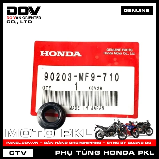 ĐAI ỐC CHÂN CHỐNG BÊN CB1000R, CB250 NIGHTHAWK, CB650R, CBR650R, REBEL 1100 — 90203MF9710