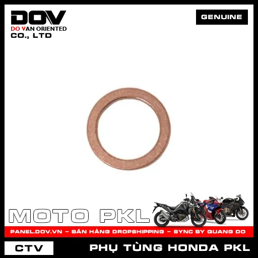 VÒNG ĐỆM 12.2X17X1 CB300R, CB500F, CB500X, CBR500R, NX500, REBEL 300, REBEL 500 — 90418KYJ900