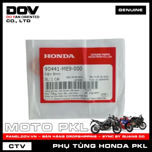 ĐỆM 8MM GOLDWING — 90441ME9000