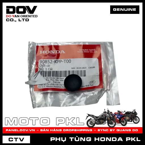 CHỐT CÀI CB500F, CB500X, CB650R, CBR500R, CBR650R, GOLDWING, NX500 — 90852KPPT00
