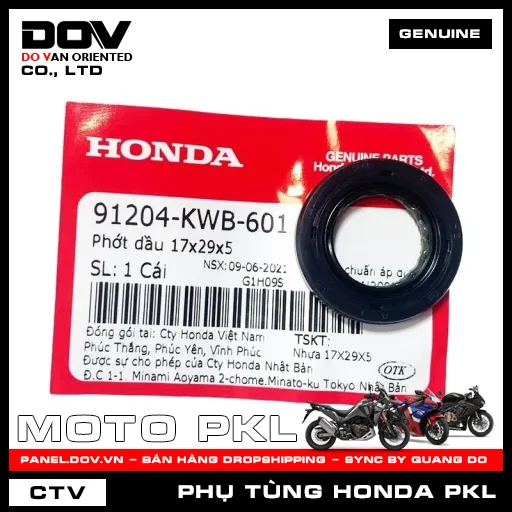 PHỚT DẦU 12X26X5 CB300R, REBEL 300 — 91202KTW901