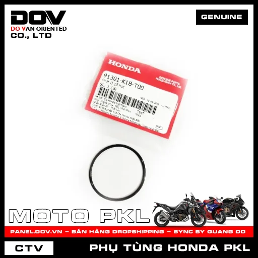 PHỚT O CỔ HÚT BẰNG CAO SU ADV350, SH 350 — 91301K1BT00
