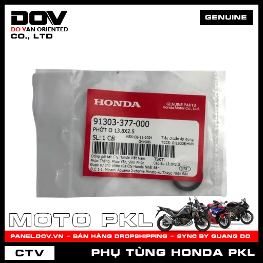PHỚT O 13.8X2.5 ADV350, CB1000R, CB250 NIGHTHAWK, CB300R, GOLDWING, REBEL 1100, REBEL 300, SH 350 — 91303377000
