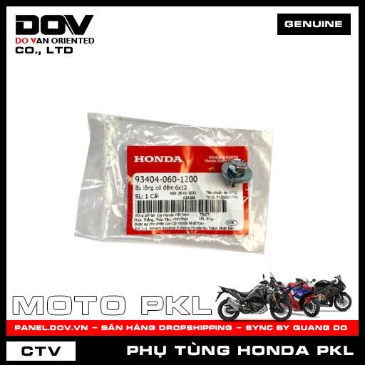 BU LÔNG CÓ ĐỆM 6X12 CB350 H'NESS, SH 350 — 934040601200