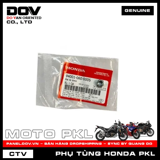 Ðai ốc 6mm CB250 NIGHTHAWK — 94001060000S