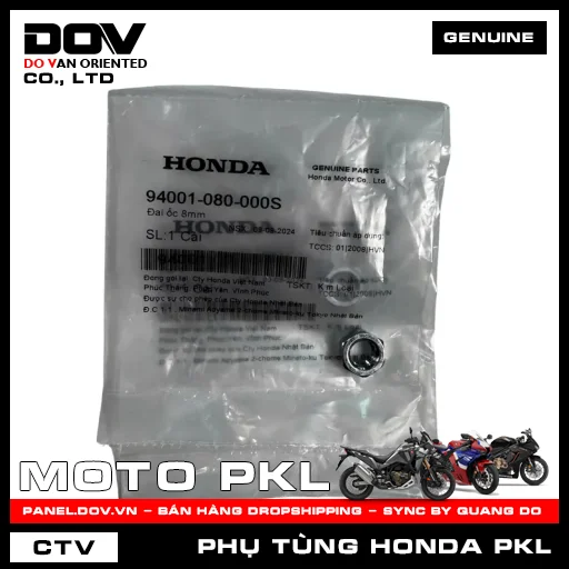 ĐAI ỐC 8MM CB250 NIGHTHAWK, GOLDWING — 94001080000S