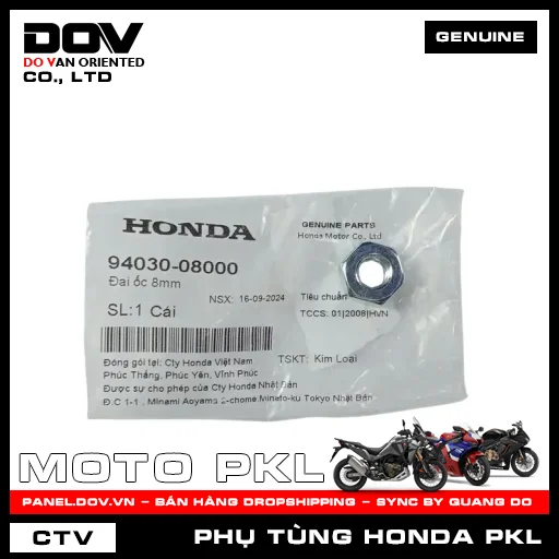 ĐAI ỐC 8MM CB300R — 9403008000