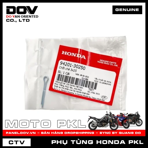 CHỐT CHẺ 3X25 CB250 NIGHTHAWK — 9420130250