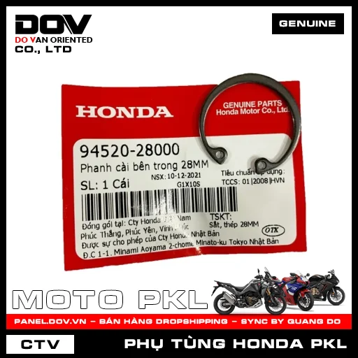 PHANH CÀI BÊN TRONG 28MM ADV350, SH 350 — 9452028000