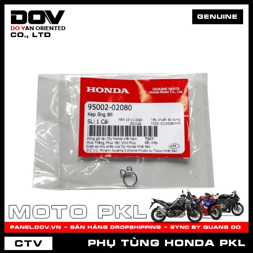 KẸP ỐNG B8 ADV350, CB1000R, CB300R, SH 350 — 9500202080