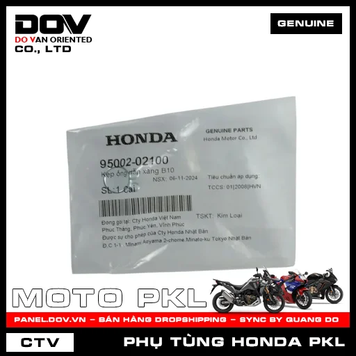 KẸP ỐNG DẪN XĂNG B10 CB1000R, CB250 NIGHTHAWK, CB300R, CB500F, CB500X, CB650R, CBR500R, CBR650R, GOLDWING, NX500, REBEL 1100, REBEL 300, REBEL 500, SH 350 — 9500202100