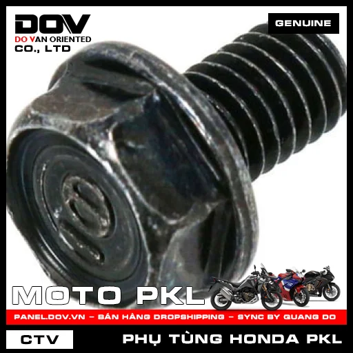 BU LÔNG 6X10 CB250 NIGHTHAWK, CB300R, CB500F, CB500X, CBR500R, NX500, REBEL 300, REBEL 500 — 957010601007