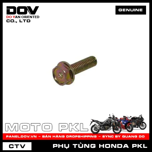 BULÔNG ĐẦU CÓ GỜ,6X20 CB250 NIGHTHAWK, CB350 H'NESS, GOLDWING, REBEL 300, REBEL 500 — 957010602008