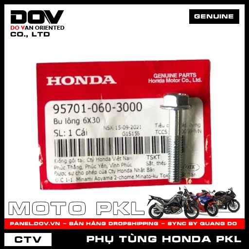 BU LÔNG 6X30 CB1000R, CB250 NIGHTHAWK — 957010603000