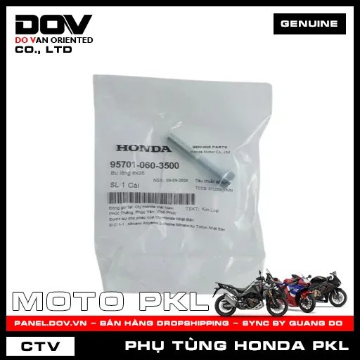 BU LÔNG 6X35 CB250 NIGHTHAWK, CB500F, CB500X, CB650R, CBR500R, CBR650R, NX500, REBEL 1100, REBEL 500 — 957010603500