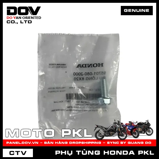 BU LÔNG 8X20 CB250 NIGHTHAWK, GOLDWING — 957010802000