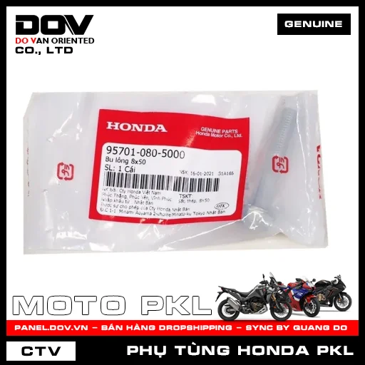 BU LÔNG 8X50 ADV350, CB300R, CB350 H'NESS, CB500F, CB500X, CBR500R, REBEL 300, REBEL 500, SH 350 — 957010805000