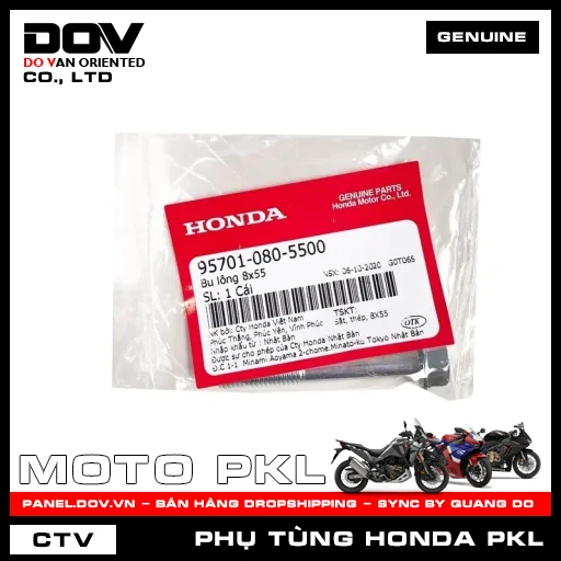 BU LÔNG 8X55 CB500F, CB500X, CBR500R, NX500, REBEL 500 — 957010805500