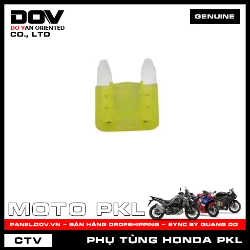 CẦU CHÌ 20A CB300R, CB350 H'NESS, GOLDWING, SH 350 — 9820042000