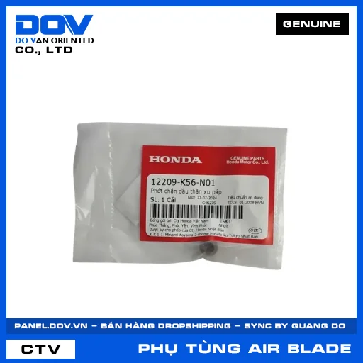 PHỚT CHẮN DẦU THÂN XU PÁP AIR BLADE 125/160 — 12209K56N01