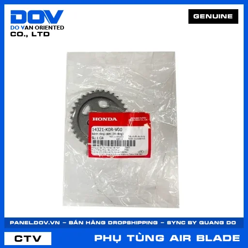BÁNH RĂNG CAM (34 RĂNG) AIR BLADE 125/160 — 14321K0RV00