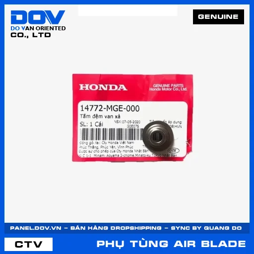 TẤM ĐỆM VAN XẢ AIR BLADE 125/160 — 14772MGE000