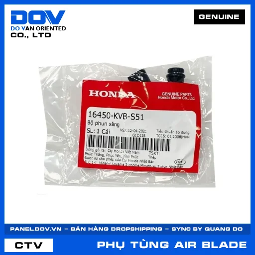 BỘ PHUN NHIÊN LIỆU AIR BLADE 110 — 16450KVBS51