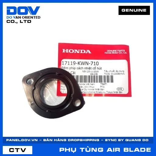 ĐỆM PHÍP CÁCH NHIỆT CỔ HÚT AIR BLADE 125 — 17119KWN710