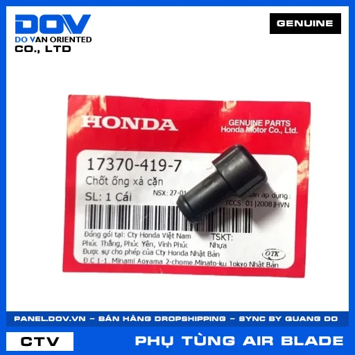 CHỐT ỐNG XẢ CẶN (pô) AIR BLADE 110 — 17370419700