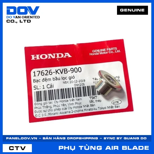 Bạc đệm bầu lọc gió (lọc khí) AIR BLADE 110 — 17626KVB900