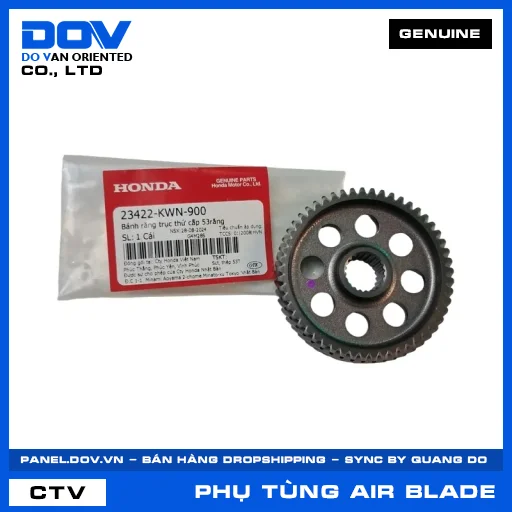 BÁNH RĂNG TRỤC THỨ CẤP 53RĂNG AIR BLADE 125 — 23422KWN900