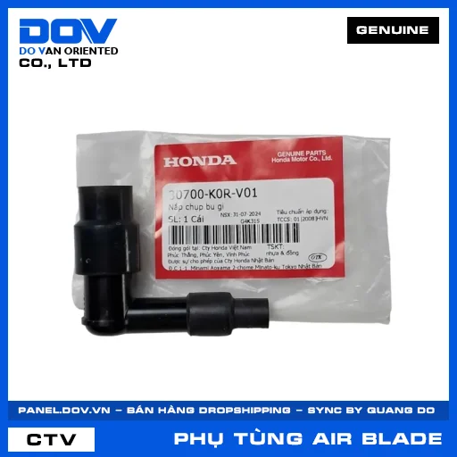NẮP CHỤP BU GI AIR BLADE 125/160 — 30700K0RV01